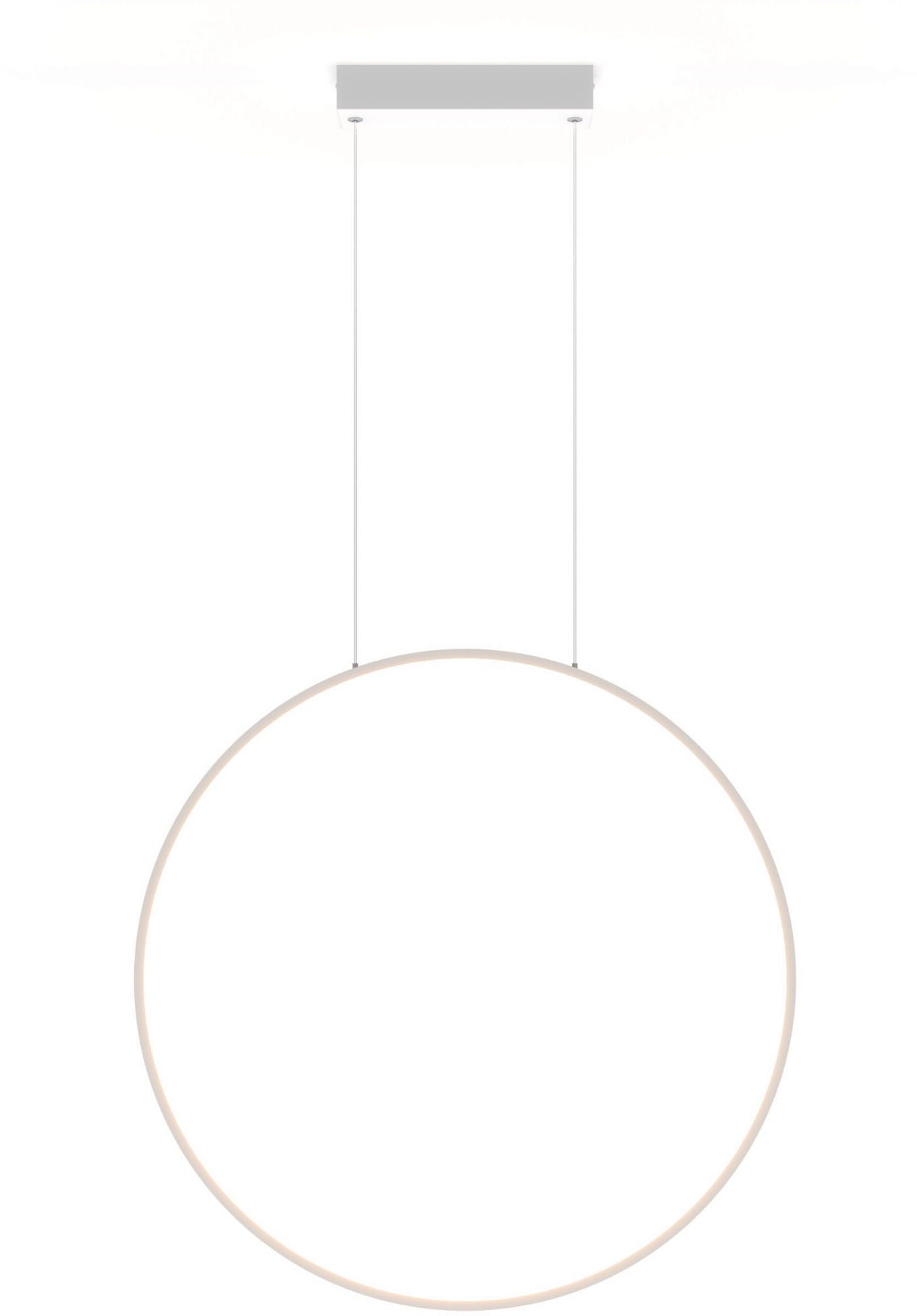 Light Prestige Mirror lampă suspendată 1x47 W alb LP-999/1P L WH CCT