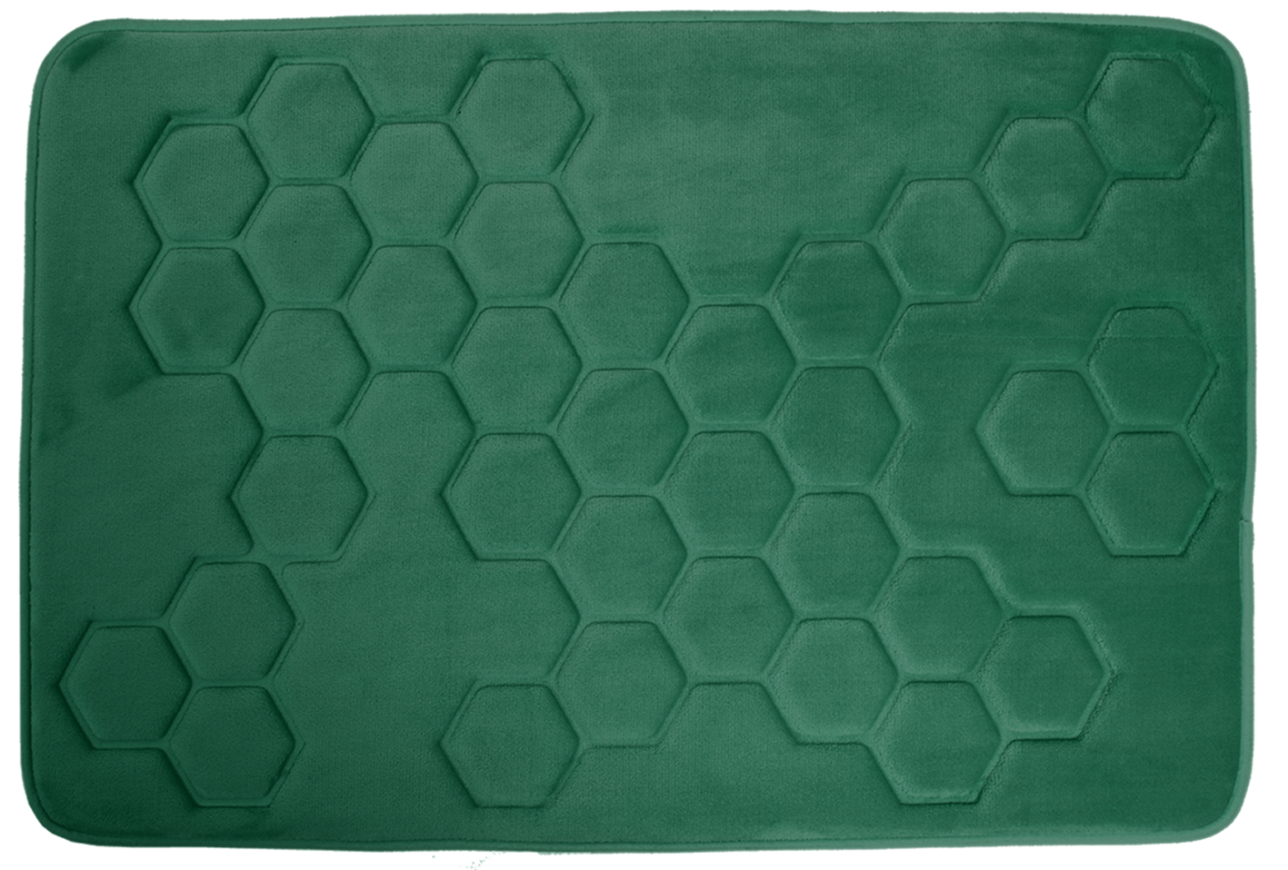 Hyggli Honey covor de baie 90x60 cm dreptunghiular verde 70-092