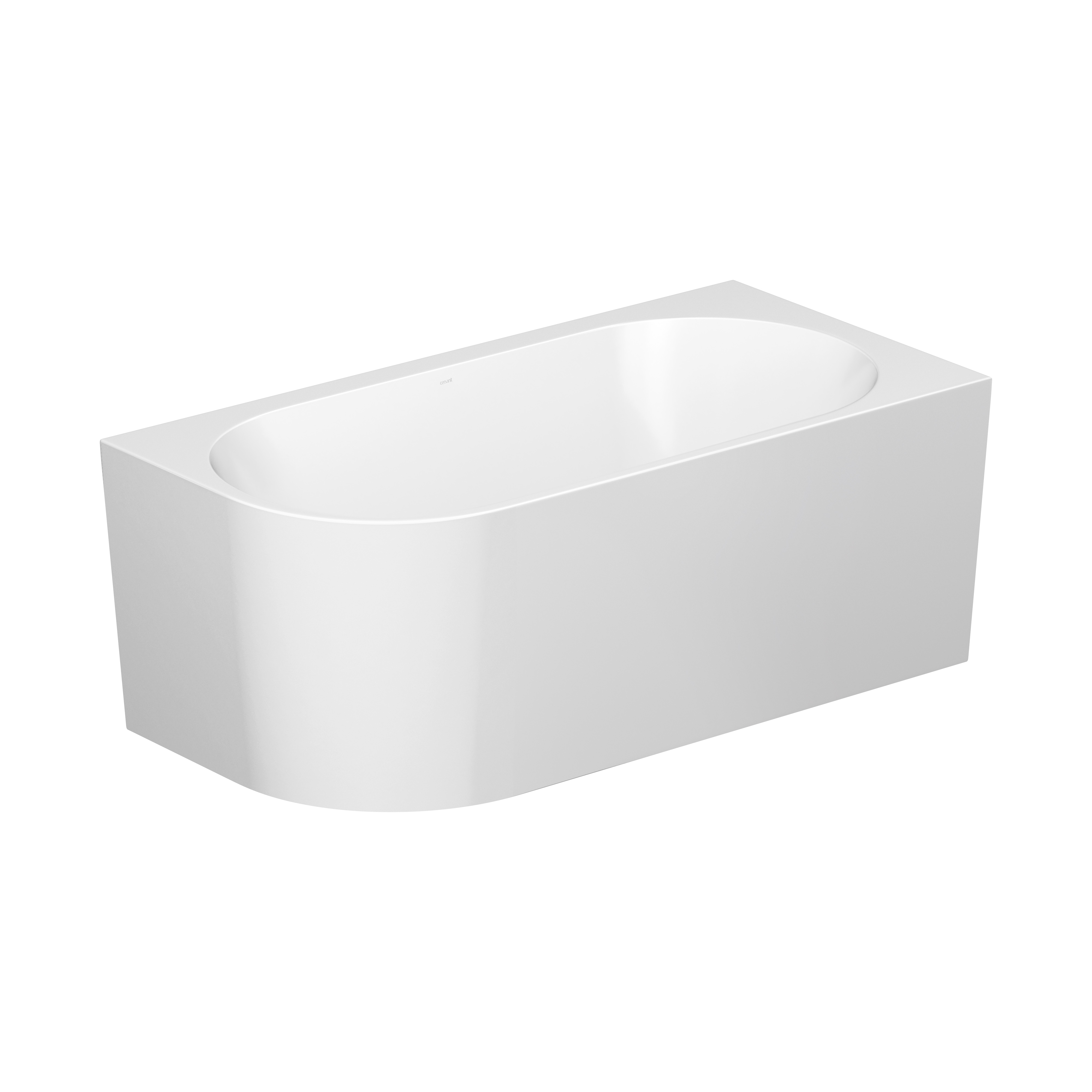 Cersanit Crea cadă freestanding 160x80 cm ovală alb S931-035
