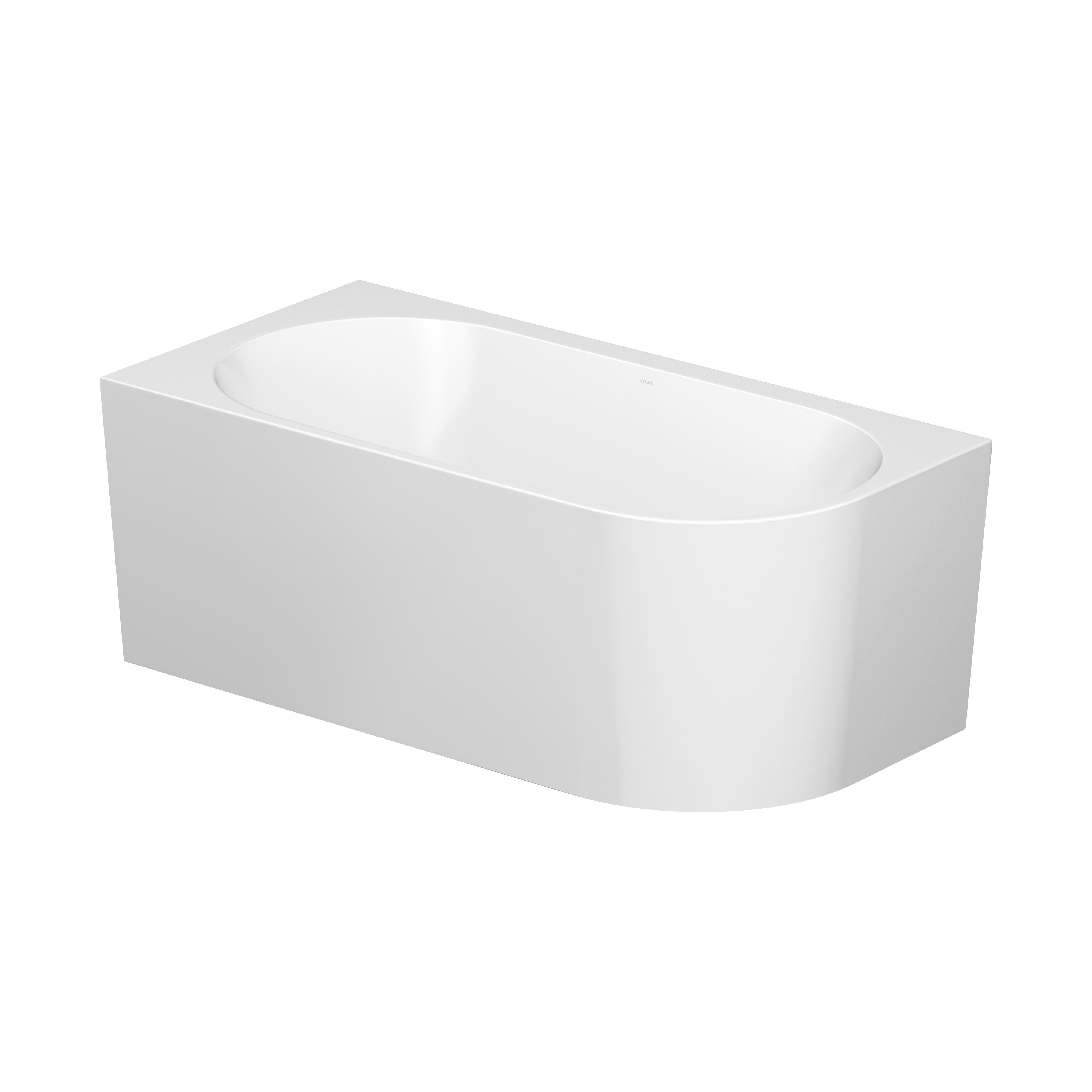 Cersanit Crea cadă freestanding 160x80 cm ovală alb S931-034