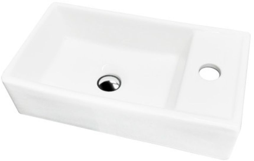 LaVita Gila lavoar 42x23 cm dreptunghiular de blat alb 5900378345688