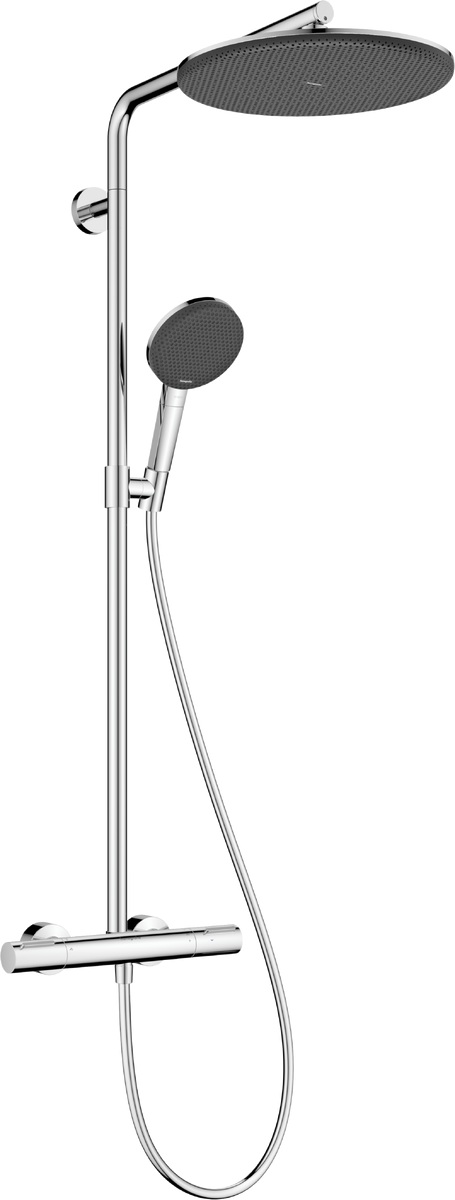 Hansgrohe Raindance Alive S Puro set de duș perete cu termostat cu duș de ploaie crom 24593000