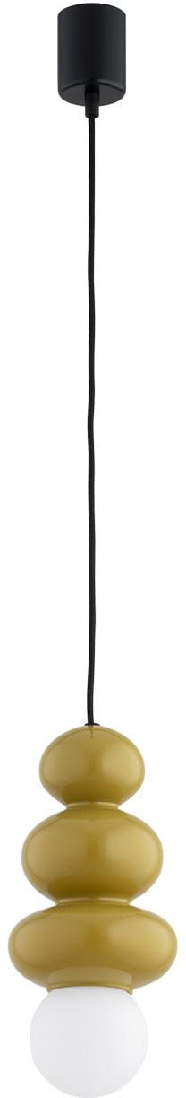 Argon Orlando Plus lampă suspendată 1x6 W opal-galben 8787