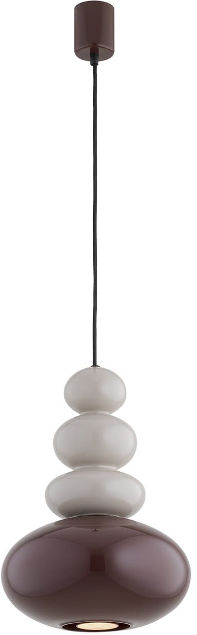 Argon Diego lampă suspendată 1x5 W maro-bej 8820