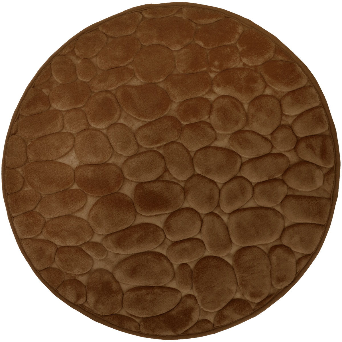 Duschy Bellarina covor de baie 60x60 cm rotund maro 767-60