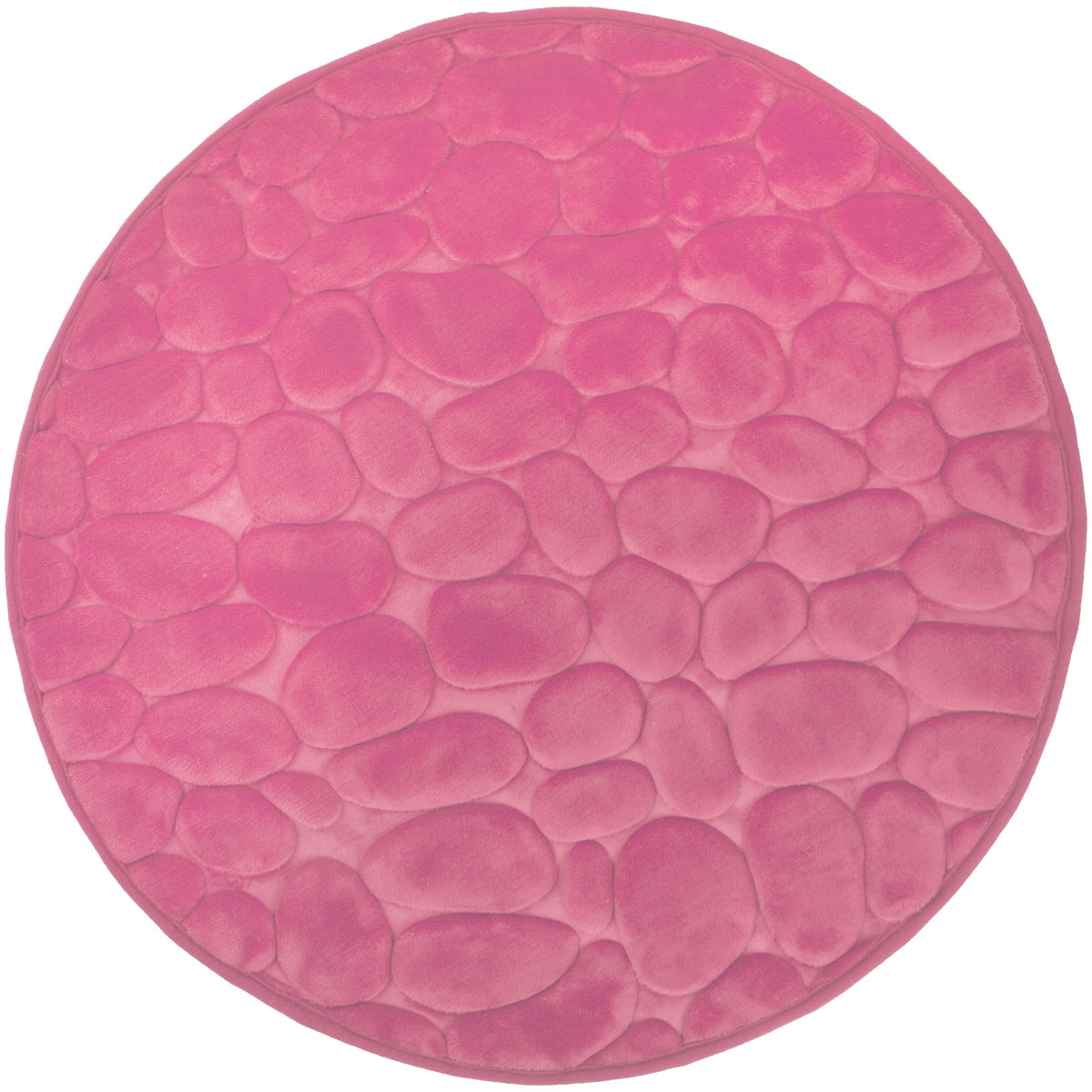 Duschy Bellarina covor de baie 60x60 cm rotund roz 767-86