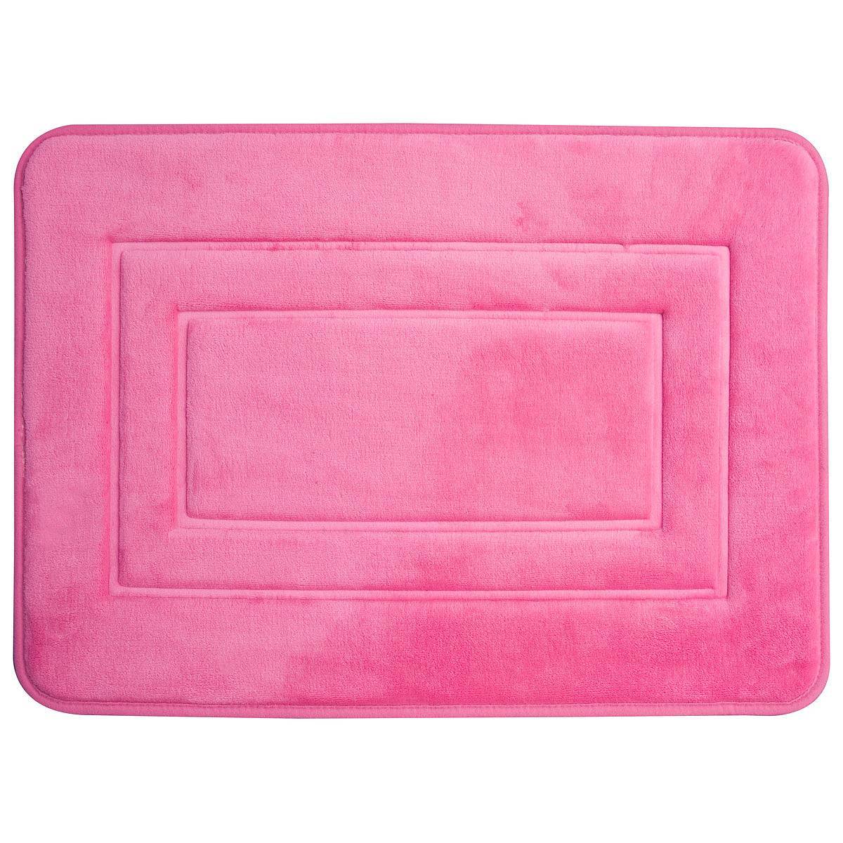 Duschy San Remo covor de baie 60x40 cm dreptunghiular roz 766-86