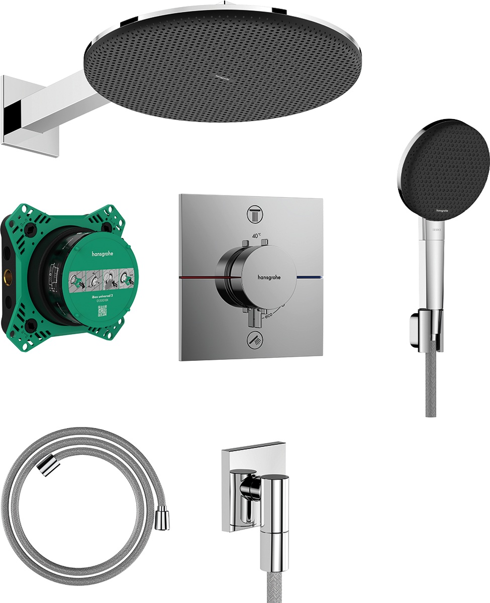 Hansgrohe Raindance Alive S set de duș ascuns cu termostat || 24630000