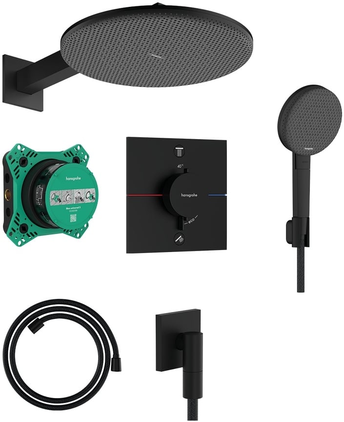 Hansgrohe Raindance Alive S set de duș ascuns cu termostat || 24630670