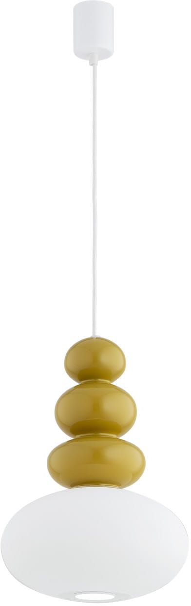 Argon Diego lampă suspendată 1x5 W opal-galben 8821