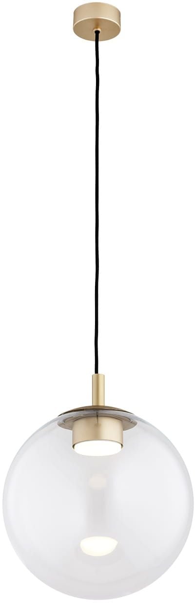Argon Sacramento lampă suspendată 1x12 W transparent-auriu 8828