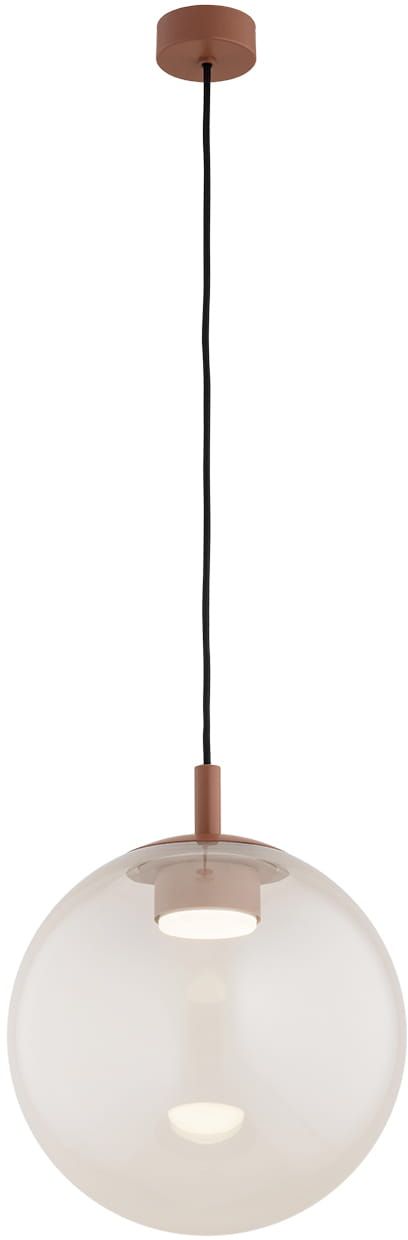 Argon Sacramento lampă suspendată 1x12 W roz-maro 8829