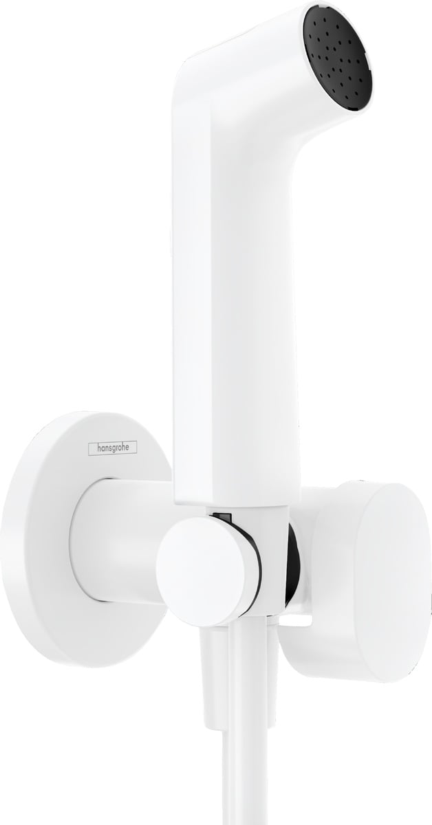 Hansgrohe Bidette baterie bideu cu set de duș ascuns alb 29232700