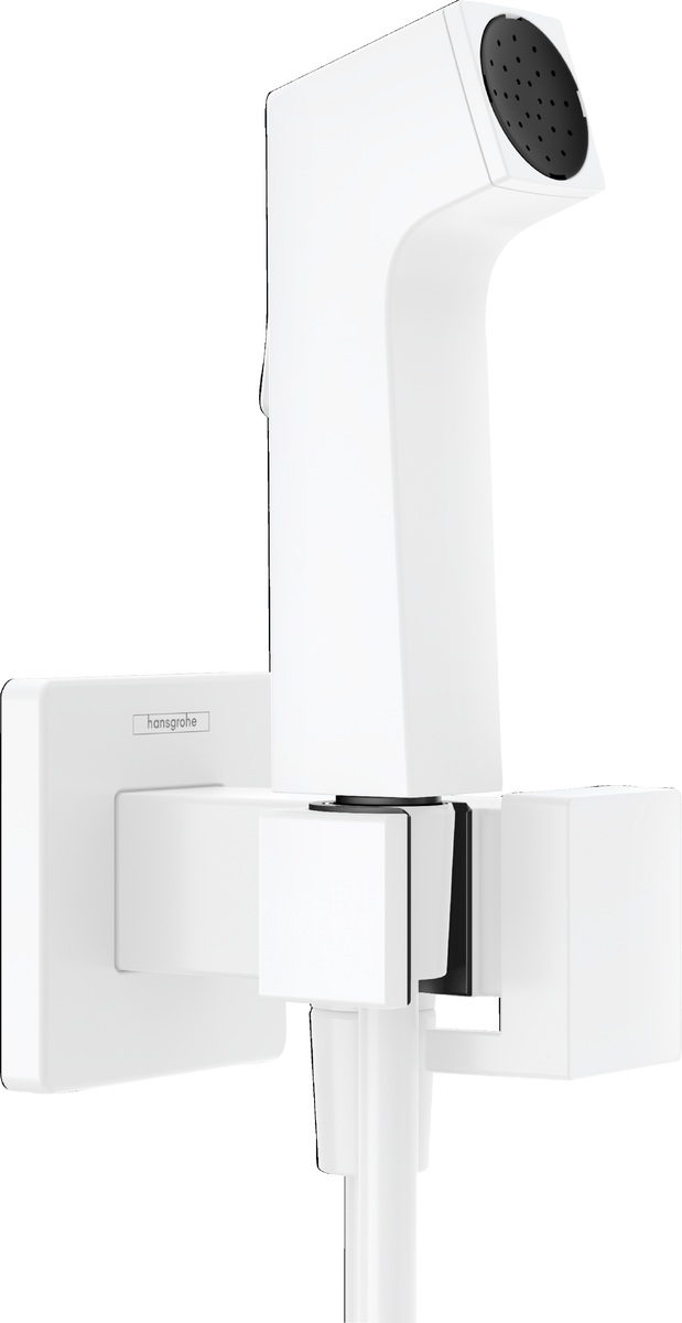 Hansgrohe Bidette baterie bideu cu set de duș ascuns alb 29233700