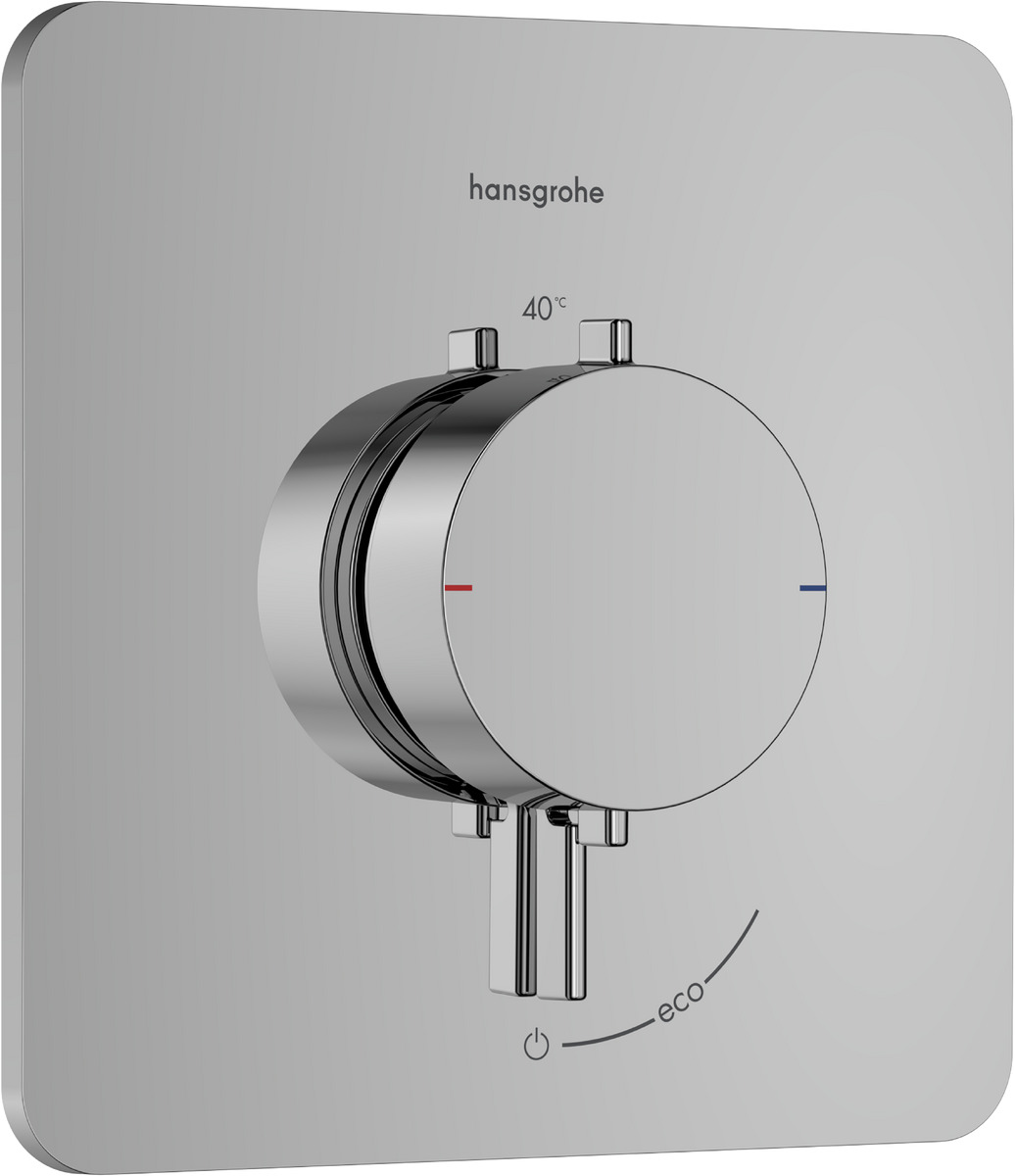 Hansgrohe Ecostat Comfort Q baterie de duș ascuns cu termostat crom 33712000