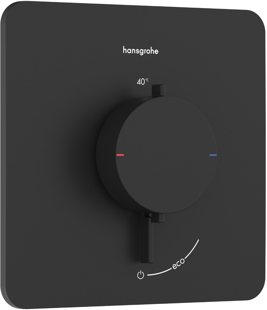 Hansgrohe Ecostat Comfort Q baterie de duș ascuns cu termostat negru 33712670