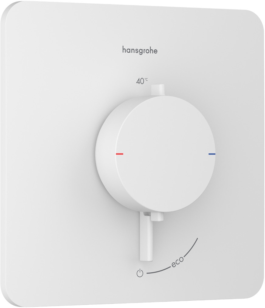 Hansgrohe Ecostat Comfort Q baterie de duș ascuns cu termostat alb 33712700