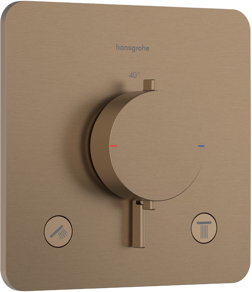 Hansgrohe Ecostat Comfort Q baterie cadă-duș ascuns cu termostat || 33713140