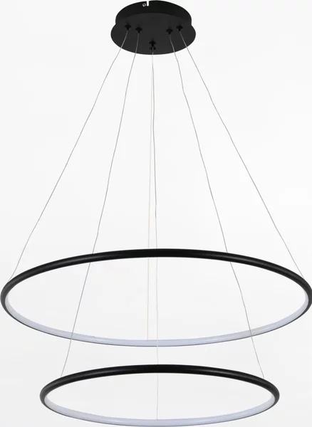 Zuma Line Marseille lampă suspendată 2x40 W negru PL201004B-2BK