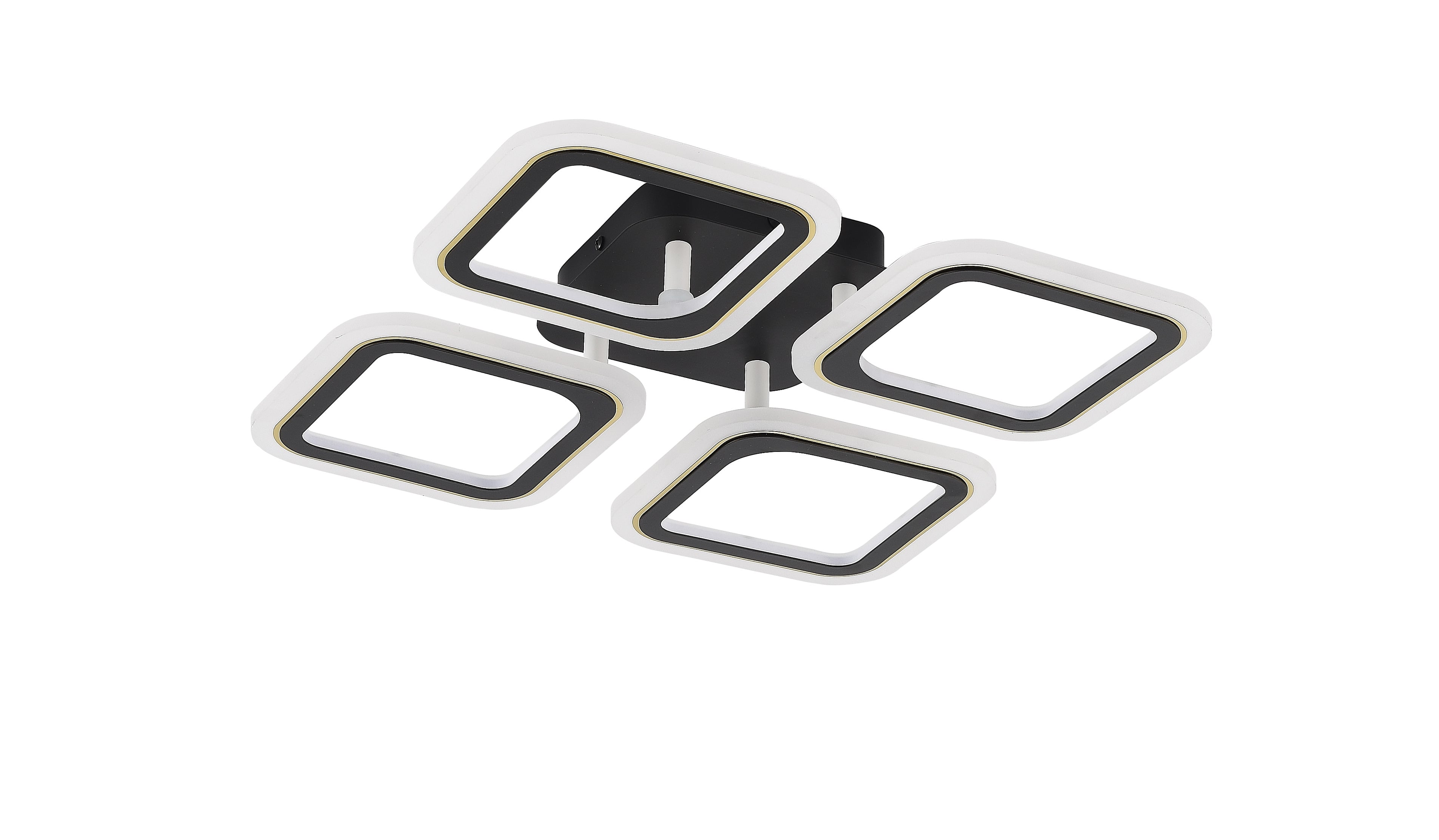 Zuma Line Stellar lampă de tavan 1x40 W alb-negru MS232040R-BK