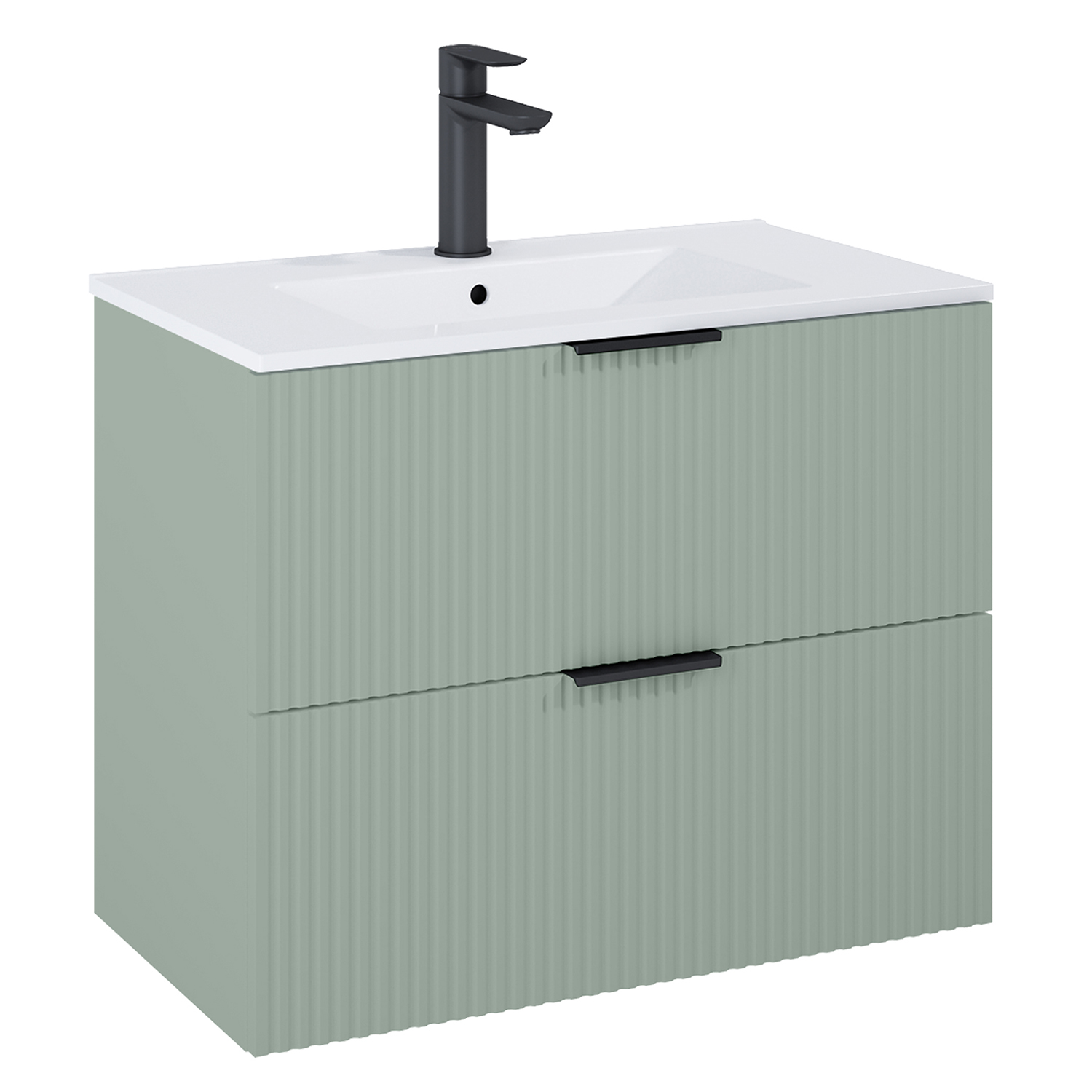 Roca Reef dulap 80x45.2x63.5 cm sub chiuveta pe perete verde A857955147