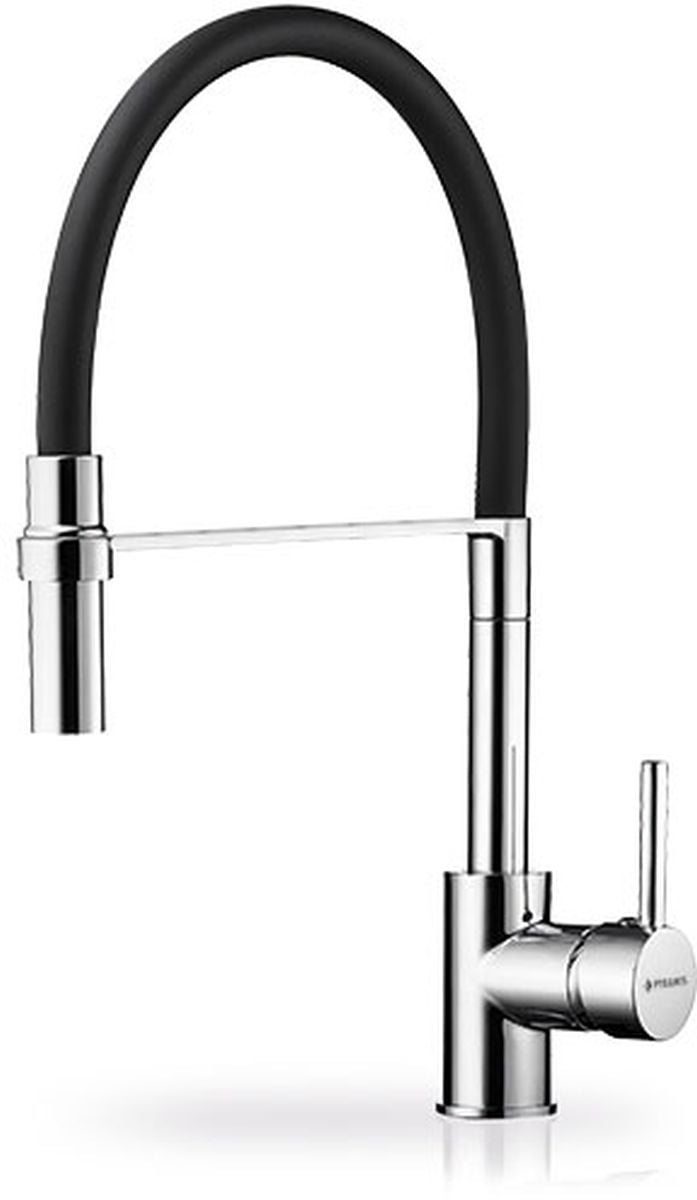 Pyramis Serina baterie bucătărie pe picior crom-negru 090939801