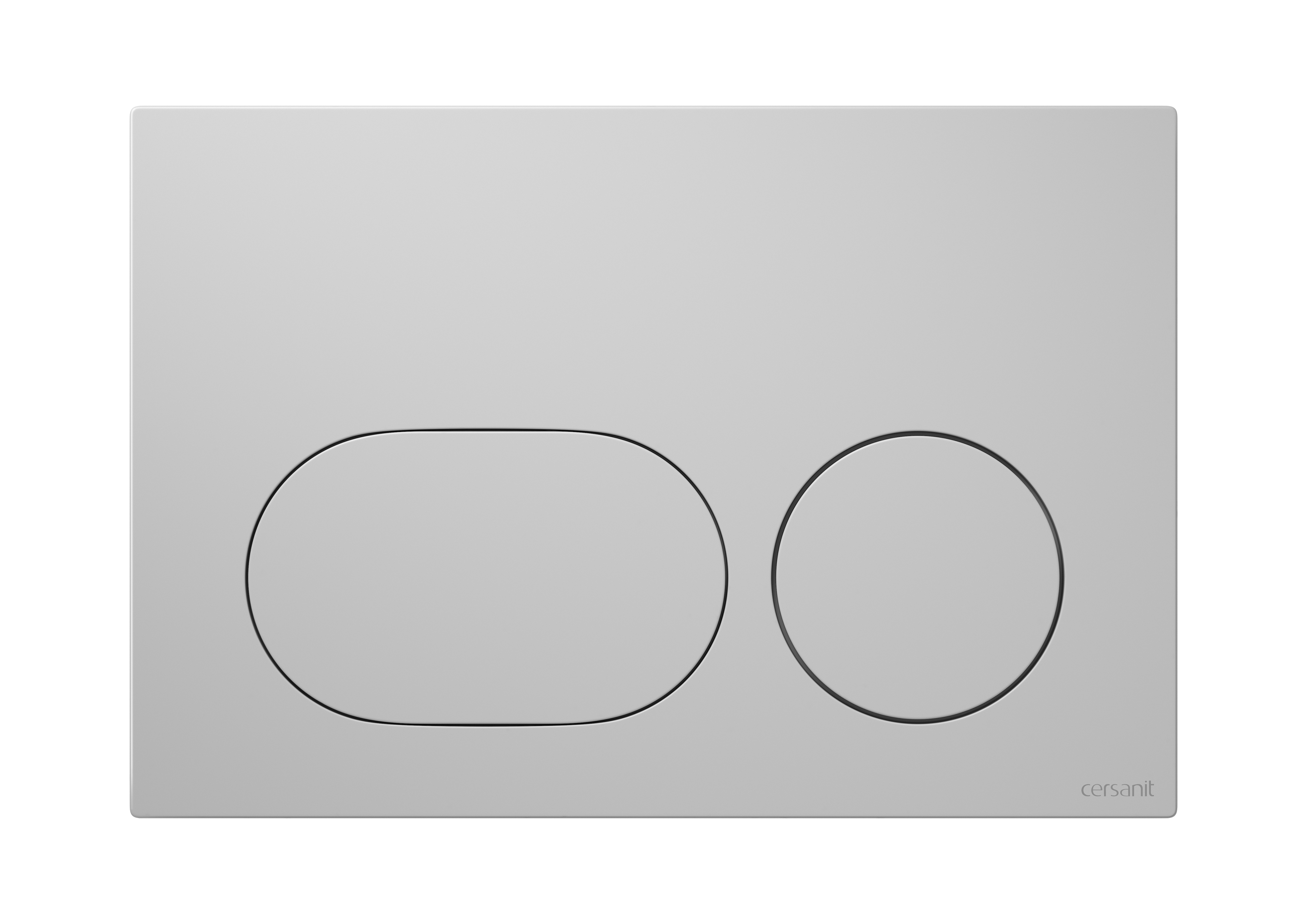 Cersanit Dueto buton de spălare pentru WC crom mat K97-0636