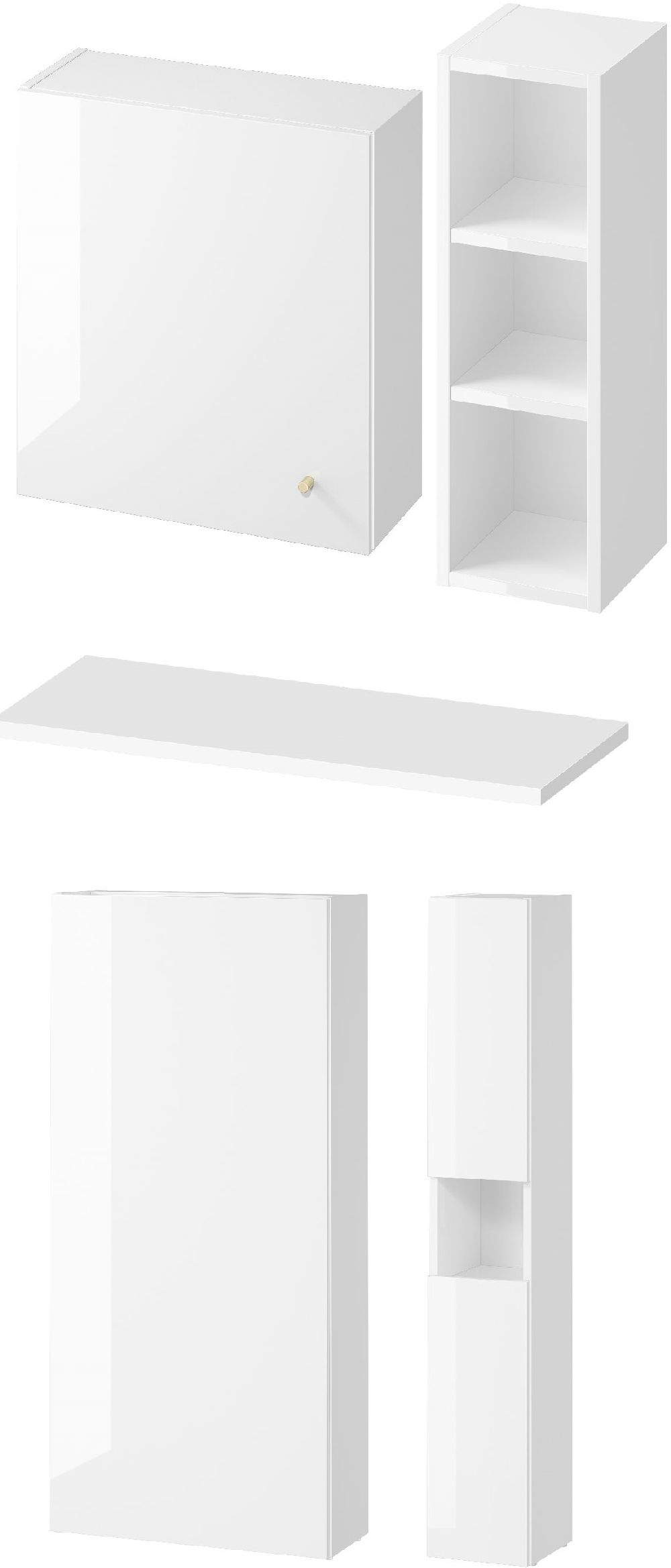 Set construcția cadru Cersanit Larga S164-046, dulap Cersanit Larga S164-047, S164-048, S164-049, S164-051