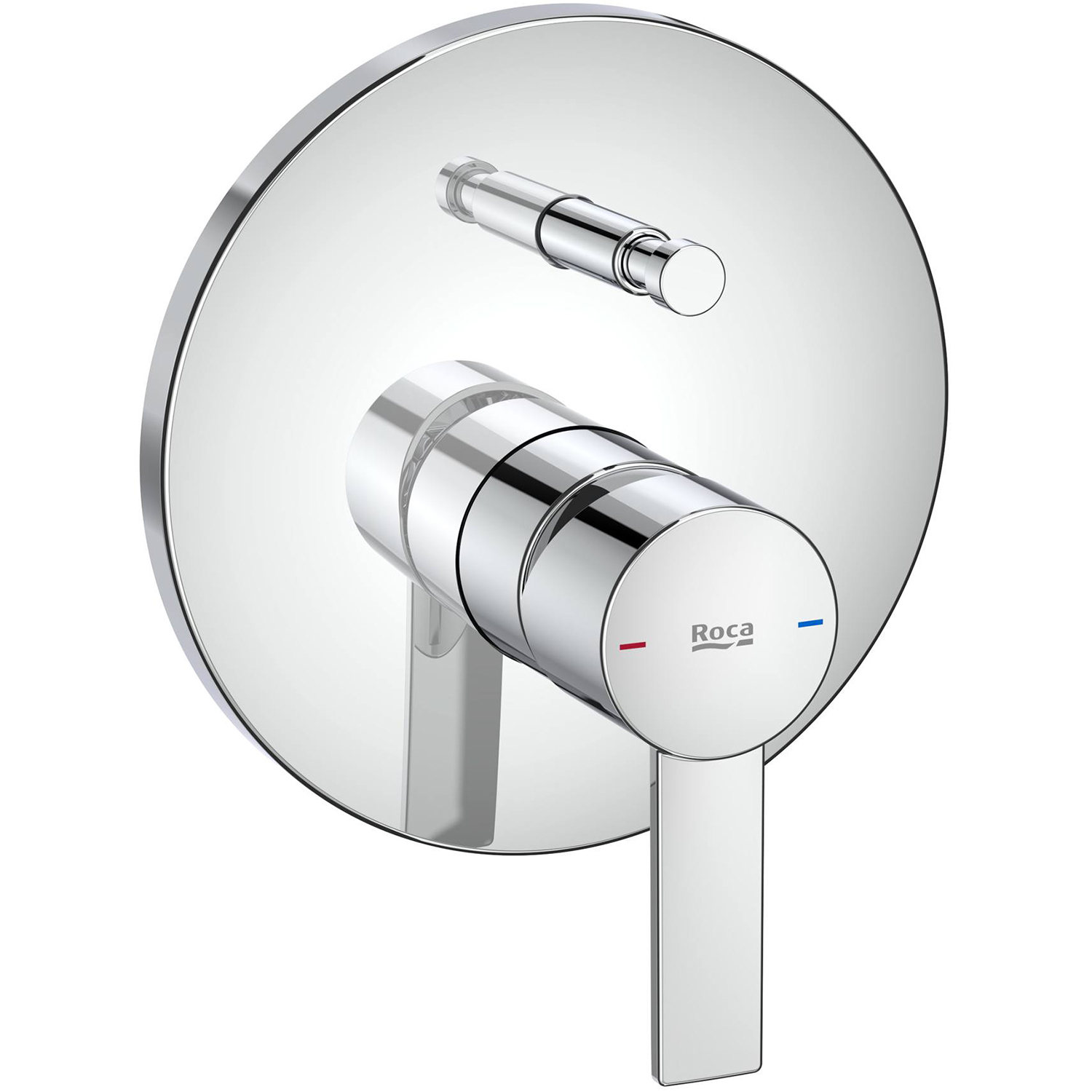 Roca Targa baterie cadă-duș ascuns crom A5A0B5FC00