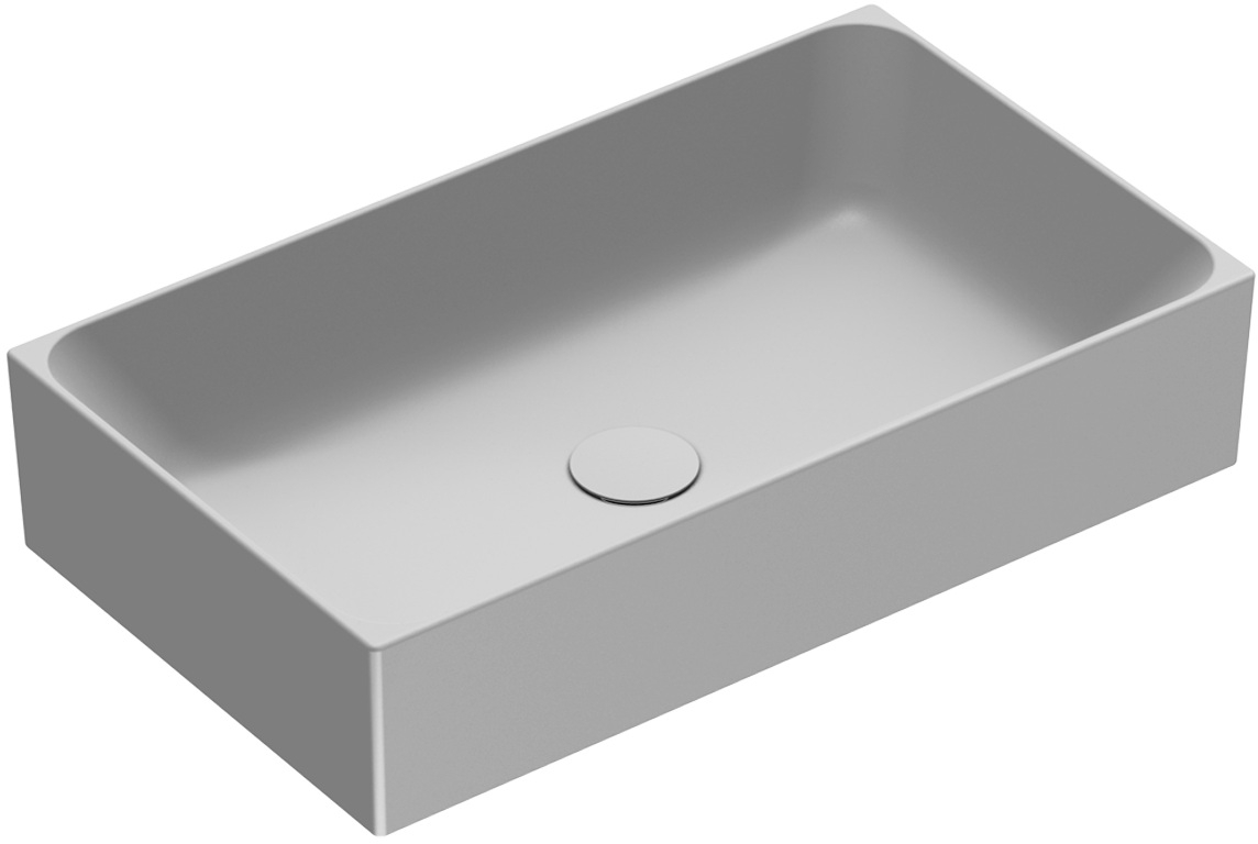 Catalano New Zero lavoar 60x35 cm dreptunghiular de blat gri/piatră 0222600023