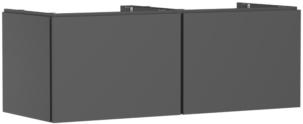 Hansgrohe Xilesa E dulap 137.5x55x50 cm sub chiuveta pe perete gri 54268760