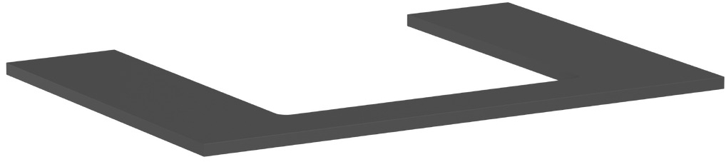 Hansgrohe Xilesa E blat 78x55 cm gri 54269760