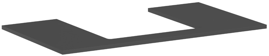 Hansgrohe Xilesa E blat 98x55 cm gri 54270760