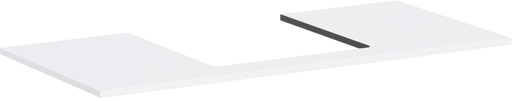 Hansgrohe Xilesa E blat 118x55 cm alb 54271700