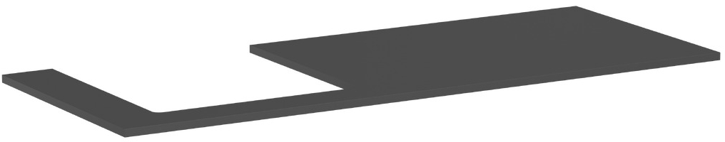 Hansgrohe Xilesa E blat 137.5x55 cm gri 54272760