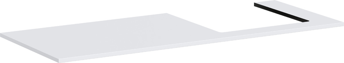 Hansgrohe Xilesa E blat 137.5x55 cm alb 54273700