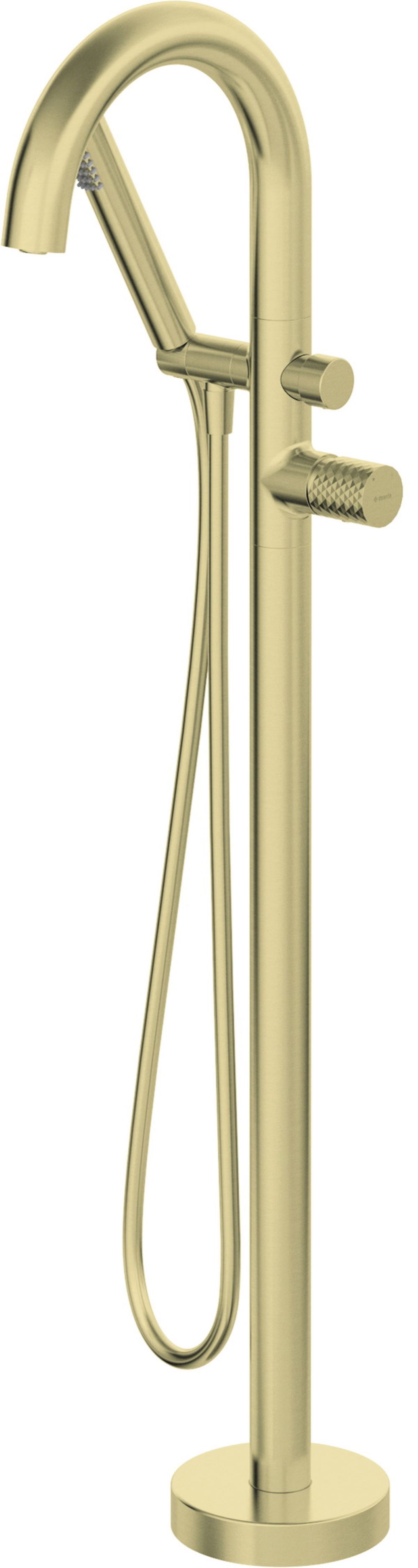 Deante Silia Hexa baterie cadă-duș stativ auriu BHS_R17N