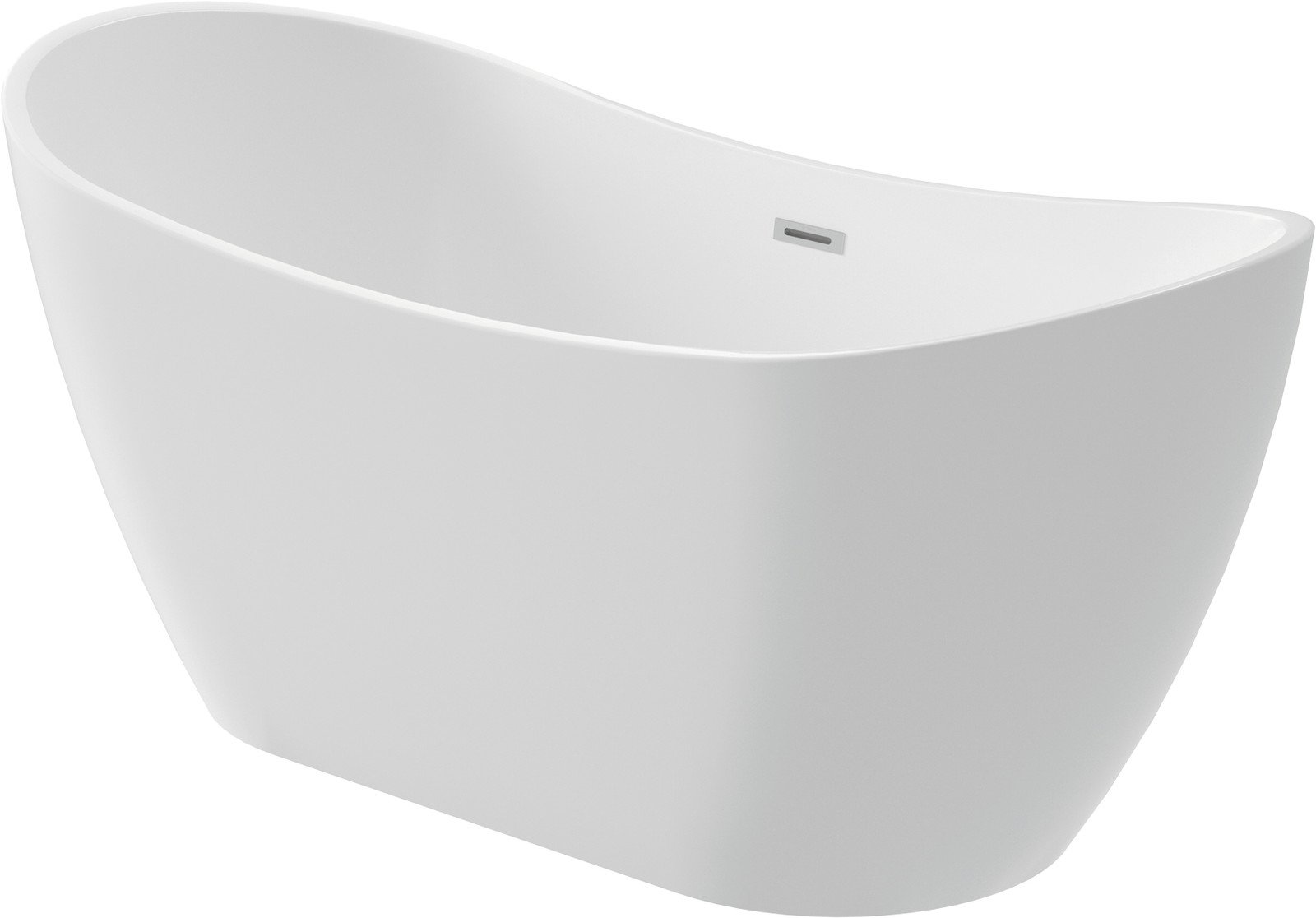 Deante Arnika cadă freestanding 170x72 cm ovală alb KDA_017V