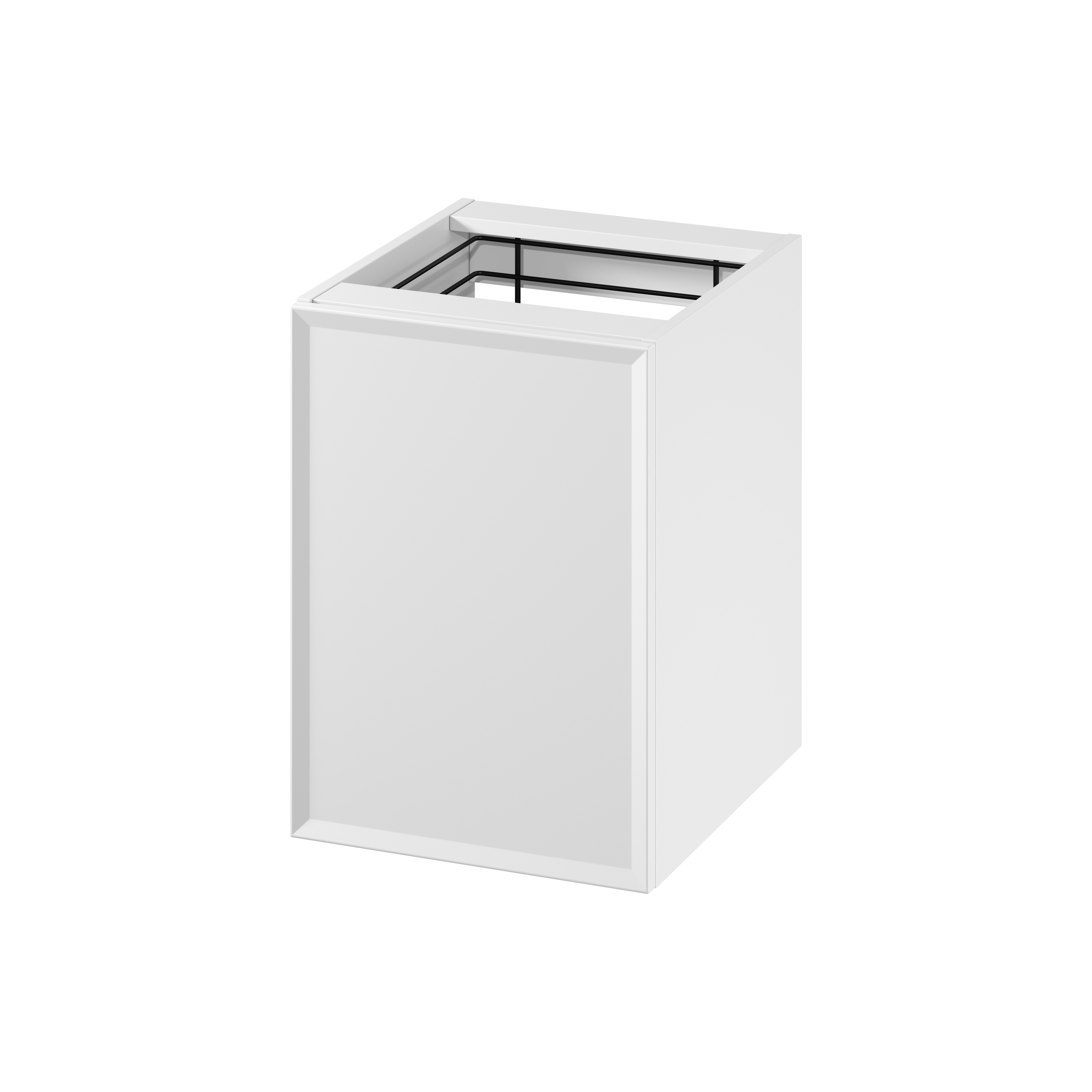Cersanit Milagros dulap 40x44.6x55.1 cm laterala pe perete alb S102-2011
