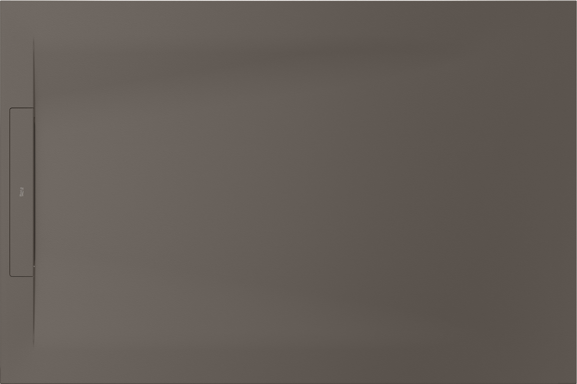 Roca Pyros cădiță de duș dreptunghiulară cu sifon 140x80 cm cafea AP90157832003660