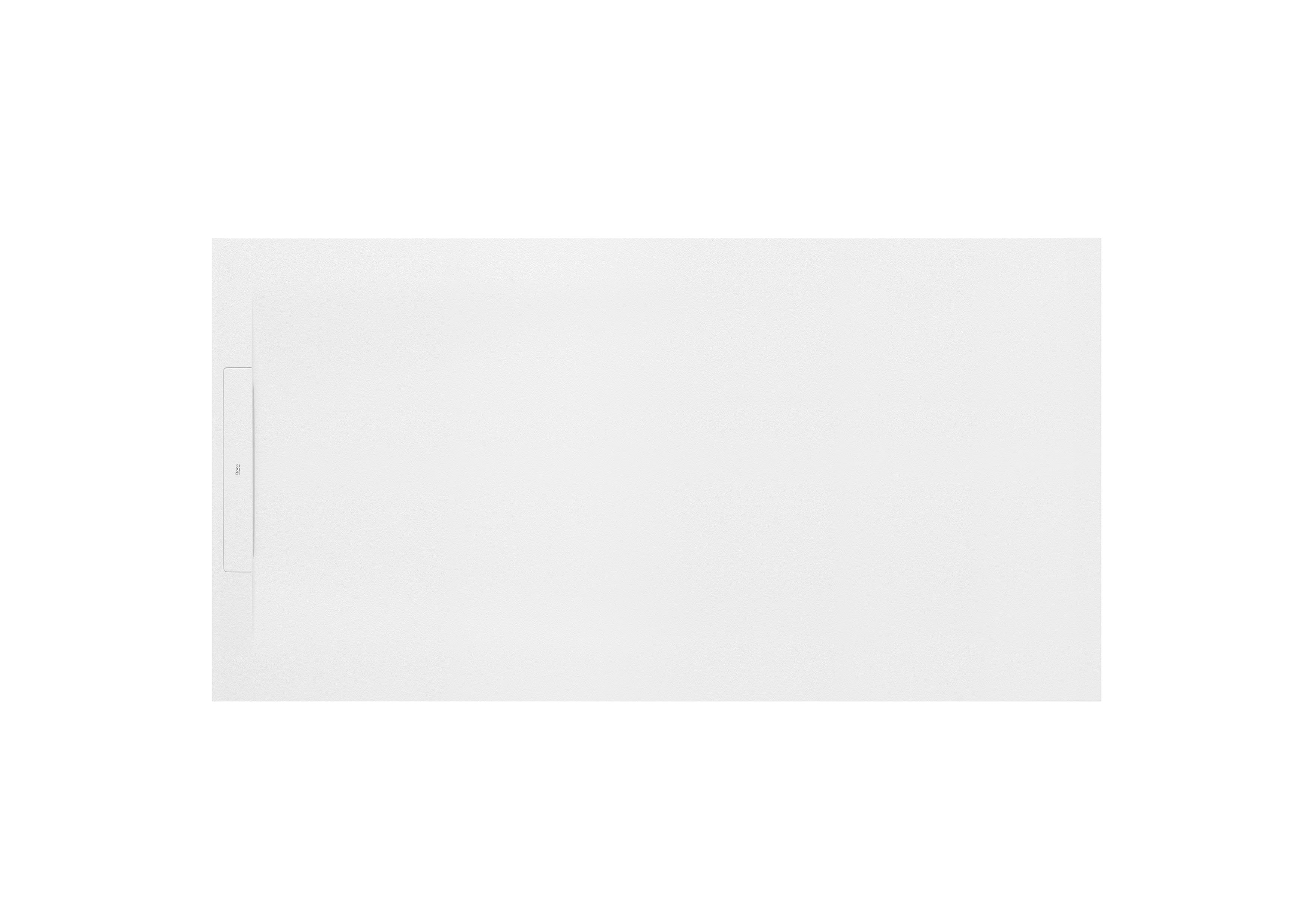 Roca Pyros cădiță de duș dreptunghiulară cu sifon 160x80 cm alb AP90164032003100