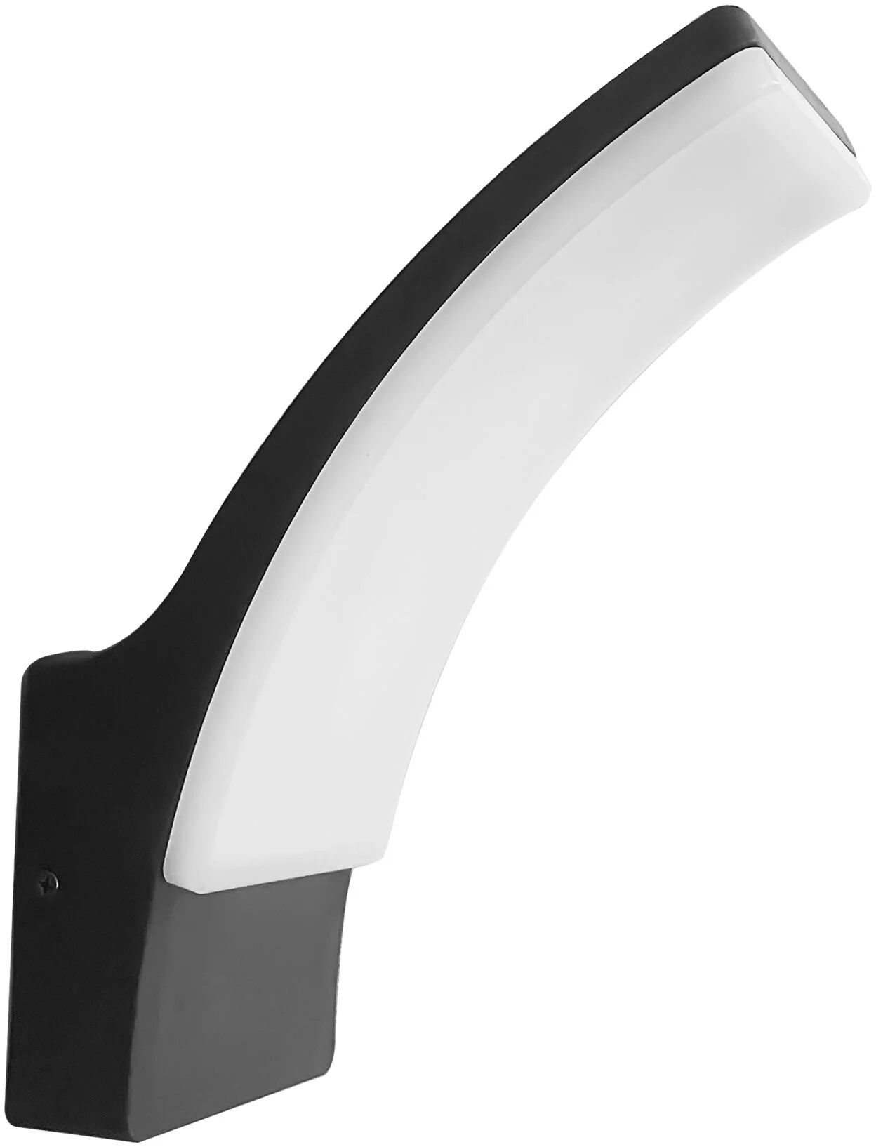 Goldlux Amy aplica exterior 1x12 W negru-lapte 331342