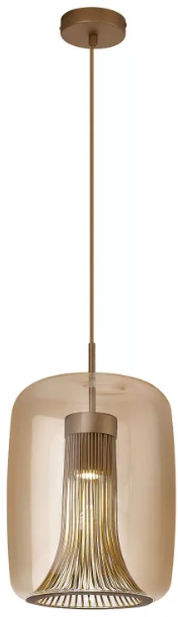Mantra Kriss lampă suspendată 1x12 W auriu-maro 8526
