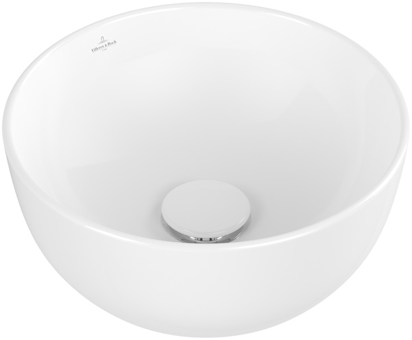 Villeroy & Boch Artis lavoar 32.5x32.5 cm rotund de blat alb 438932RW