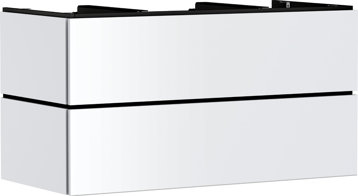 Hansgrohe Xilesa E dulap 118x55x62 cm sub chiuveta pe perete alb 54303700