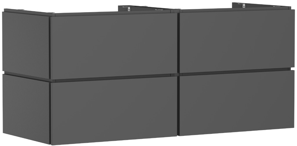 Hansgrohe Xilesa E dulap 137.5x55x62 cm sub chiuveta pe perete gri 54305760