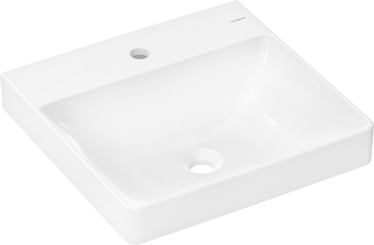 Hansgrohe Xelu Q lavoar 50x48 cm dreptunghiular clasică-mobilier alb 60316450