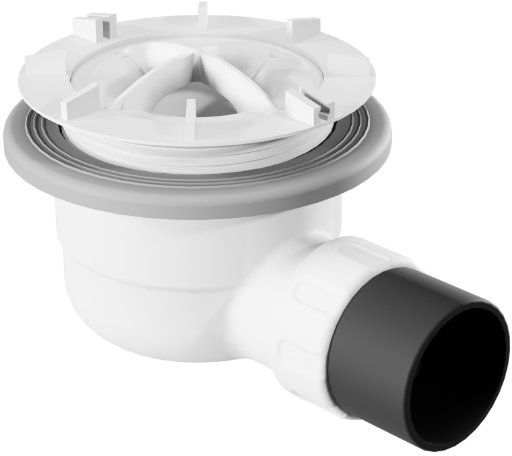 Excellent Vert sifon cădiță duș INEX.2116.90.B.WH