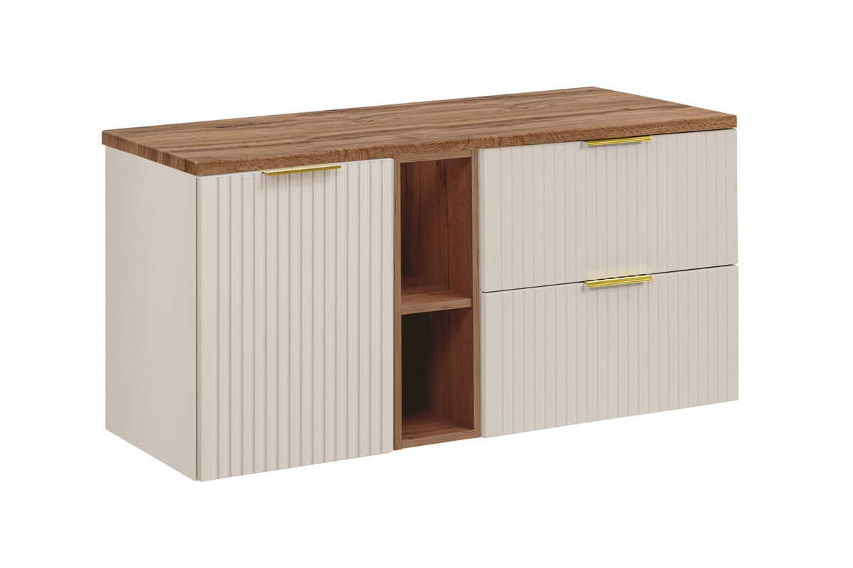 Set dulap Comad Adel Cashmere ADEL CASHMERE 82-60-2S, dulap Comad Adel Cashmere ADEL CASHMERE 81-40-1DK, BLAT UN. 89-120-B WOTAN, XILO OAK 81-01-A
