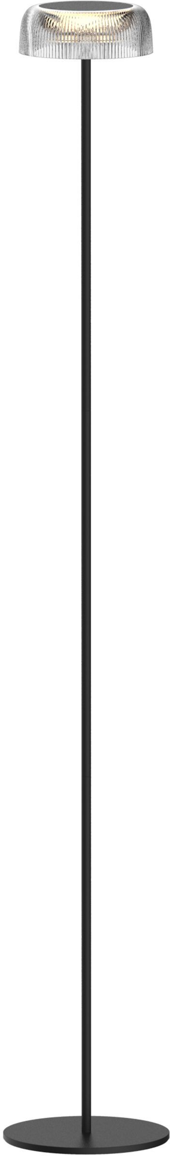 Goldlux Trypolis lampă de podea 1x2 W negru-transparent 329929